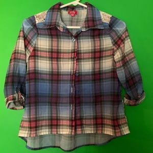 Pinky Girl’s Size 14 Button Down Shirt